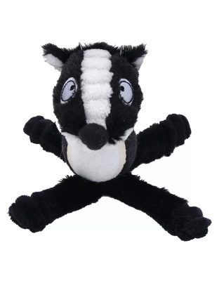 Coastal Pet Li'l Pals Tennis Ball Plush Dog Toys Skunk 6"