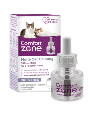 Comfort Zone Comfort Zone Multi Cat Calming Diffuser Refills: 1-pack 1ea/1 Refill