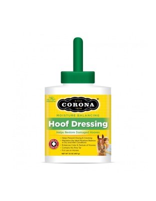 Corona Moisture Balancing Hoof Dressing with Brush 32oz.