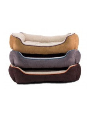 DMC Faux Suede Box Bed Assorted 1ea/36 in