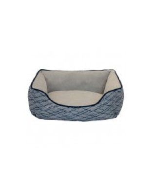 DMC Oval Faux Linen Dog Cuddler 1ea/31 in By 23 in