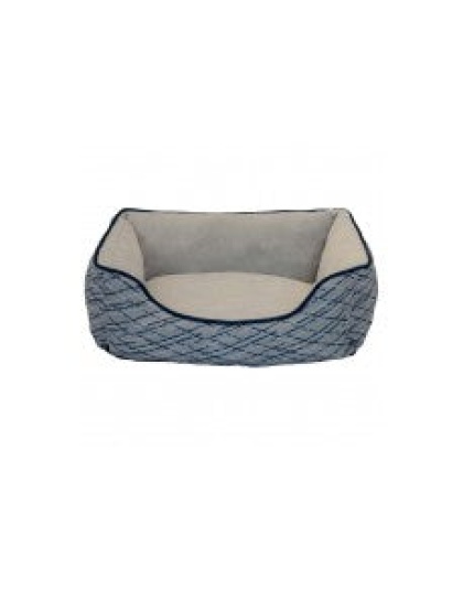 DMC Oval Faux Linen Dog Cuddler 1ea/31 in By 23 in
