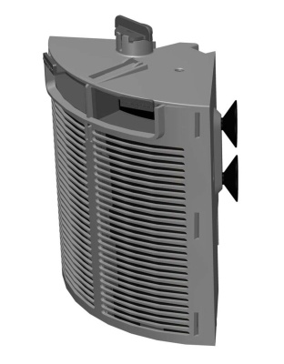 Danner EZ Clean Internal Aquarium Single Filter, Black