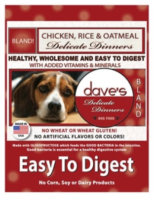 Daves Cats Delicate Dinners (easy To Digest) Chicken Meal, Rice And Oatmeal 4 Lbs