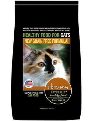 Daves Pet Food Naturally Healthy Adult Dry Cat Food 4 Lbs.