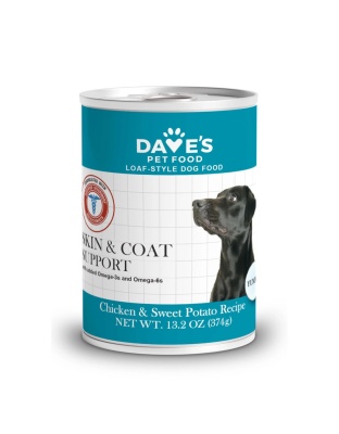Dave'S Pet Food Dog Skin & Coat Support 12/13.2Oz