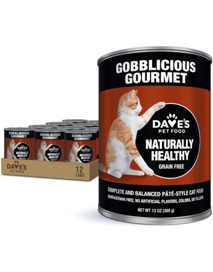 Dave'S Pet Food Cat Naturally Healthy Grain Free Shredded Chicken In Gravy 13.2Oz 12 Pack