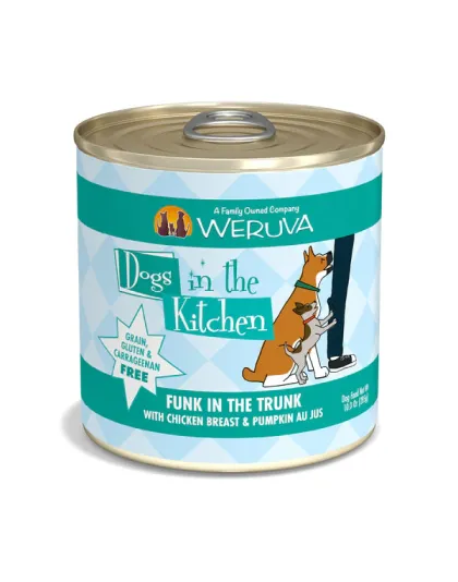 Dogs In The Kitchen Funk In Trunk With Chicken And Pumpkin Au Jus 10oz. (Case of 12)