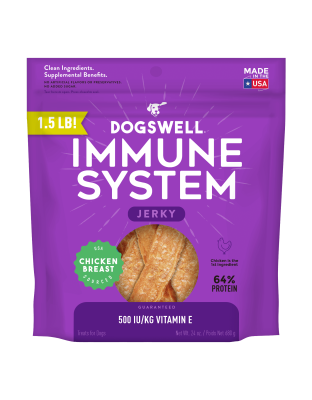 Dogswell Immunity & Defense Grain-free Jerky Dog Treat Regular Chicken 1ea/24 oz