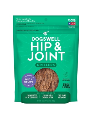 Dogswell Hip & Joint Grillers Grain-Free Dog Treats Duck 1ea/10 oz