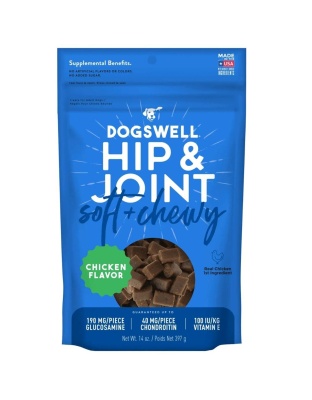 Dogswell Dog Hip & Joint Grain Free Soft & Chewy Chicken 14 oz.