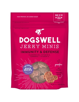 Dogswell Immunity & Defense Grain-free Jerky Dog Treat Mini Duck 1ea/4 oz