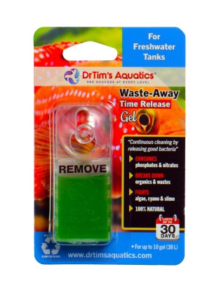 Dr. Tim's Aquatics Waste-Away Freshwater Time Release Gel Water Clarifier 1ea/SM