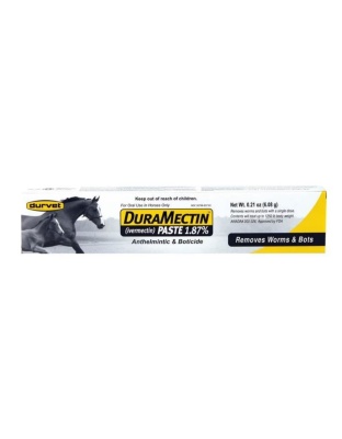 Durvet Duramectin Ivermectin Paste 1.87% For Horse 6.08g