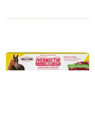 Durvet Ivermectin Paste 1.87% For Horses 6.08g