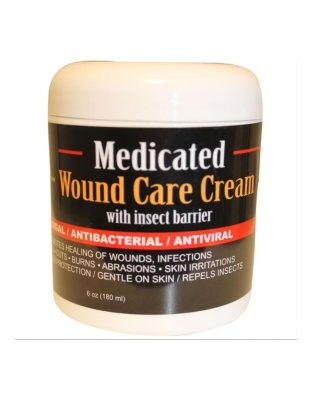 E3 Medicated Wound Care Cream For Horses 6oz.