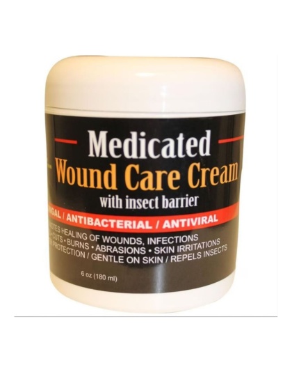E3 Medicated Wound Care Cream For Horses 6oz.