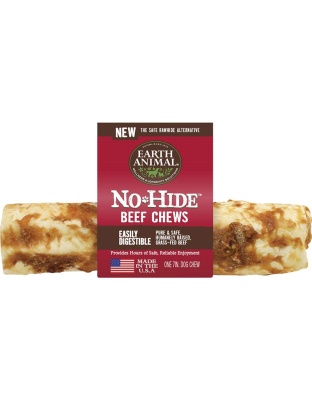 Earth Animal Dog No-Hide Beef 7 Inches (Sold As Case Of 24 Per Unit)