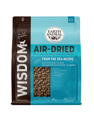 Earth Animal Dog Wisdom Air-Dried From The Sea 8 Lb