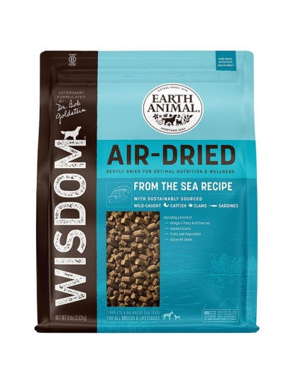 Earth Animal Dog Wisdom Air-Dried From The Sea 8 Lb
