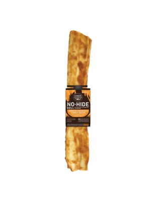 Earth Animal Dog No-Hide BBQ Roll Chicken/Turkey Large 24 Count