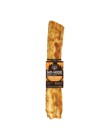 Earth Animal Dog No-Hide BBQ Roll Chicken/Turkey Large 24 Count
