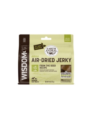 Earth Animal Dog Wisdom Air-Dried Jerky From The Seed 4oz.
