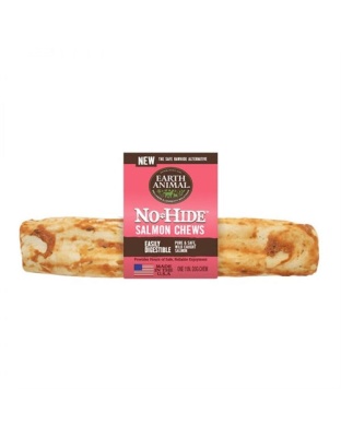 Earth Animal No Hide Chews- Salmon Large (Case Of 12)