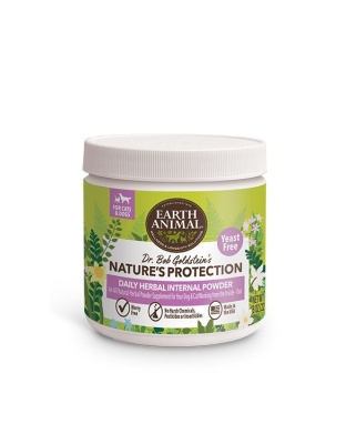 Earth Animal Flea And Tick Program Daily Internal Powder For Dogs 8oz. Yeast Free