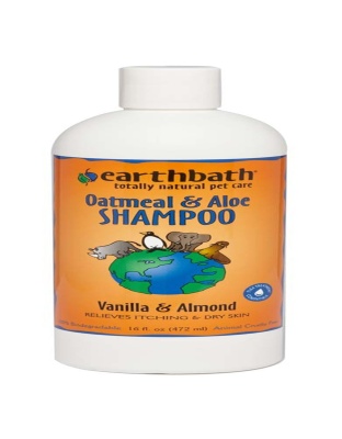 Earthbath Oatmeal & Aloe Shampoo, Vanilla & Almond 1ea/16 oz