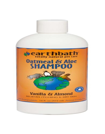 Earthbath Oatmeal & Aloe Shampoo, Vanilla & Almond 1ea/16 oz