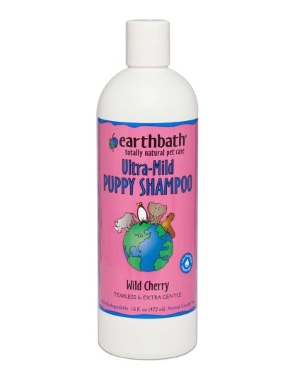 Earthbath Ultra-Mild Puppy Shampoo, Wild Cherry 1ea/16 oz