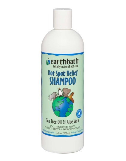 Earthbath Hot Spot Relief Shampoo, Tea Tree & Aloe Vera 1ea/16 oz