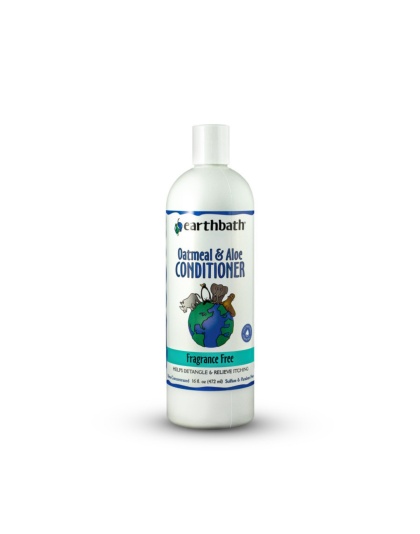 Earthbath Oatmeal & Aloe Conditioner, Fragrance Free 1ea/16 oz