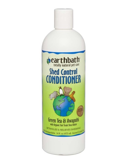 Earthbath Shed Control Conditioner, Green Tea & Awapuhi 1ea/16 oz