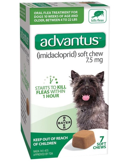 Advantus Dog Small 7.5Mg Soft Chew 7Ct. (3packs)
