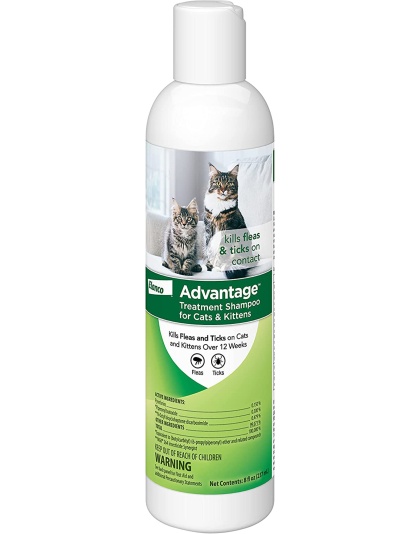 Advantage Cat Treatment Shampoo 8oz