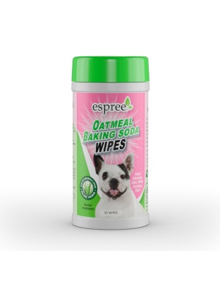 Espree Oatmeal & Baking Soda Grooming Wipes for Dogs 1ea/50 ct