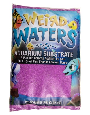 Estes Weird Waters Aquarium Substrate Pebble Portal Purple Sand 6ea/5 lb
