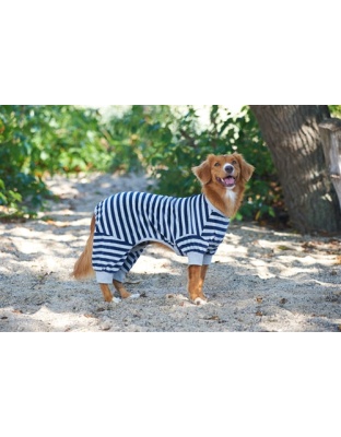 Spot Ethical Pet Striped Pajama Blue Small