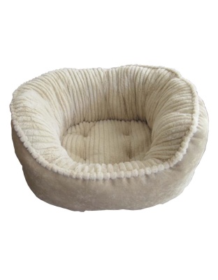 Spot Ethical Velvet Feel Hi Wall Bed Medium 32 X 25 X 16 Tan