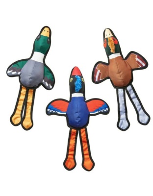 Earth Dog Toy Oxford Ducks Assorted 1ea/20 in