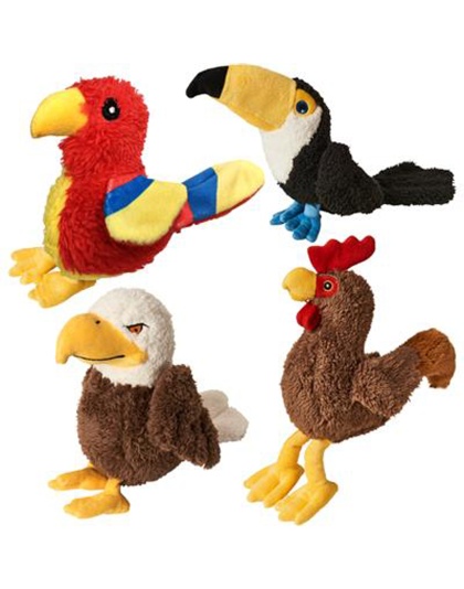 Earth Dog Toy Birds, Assorted, 1ea/8 in