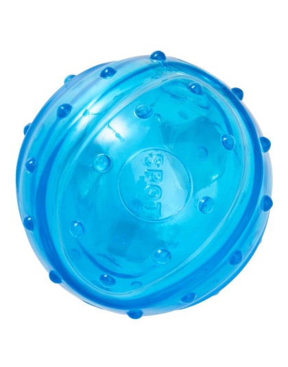 Spot Play Strong Scent-Station Ball Dog Toy Bacon Blue 1ea/2.75 in