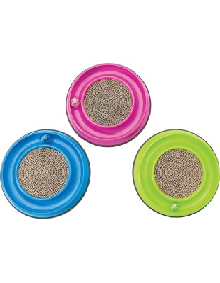 Spot Ethical Rockin Cat Scratcher 10In Asstd. Colors Cat Toy
