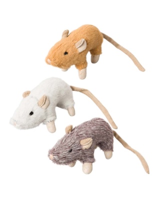 Spot House Mouse Helen Cat Toy with Catnip Assorted 4 in