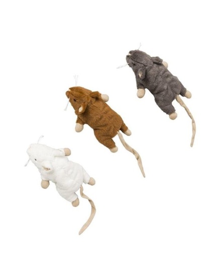 Spot Shaggy Mouse Catnip Cat Toy Assorted; 1ea-One Size