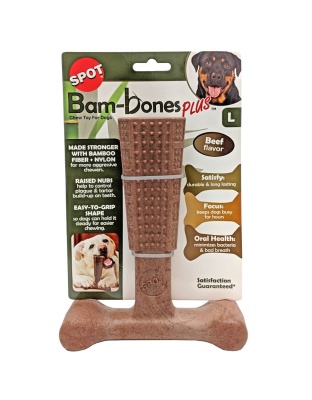 Bam-Bone Plus Dog Chew Beef 1ea/7 in