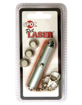 Spot Single Dot Laser Cat Toy Silver One Size