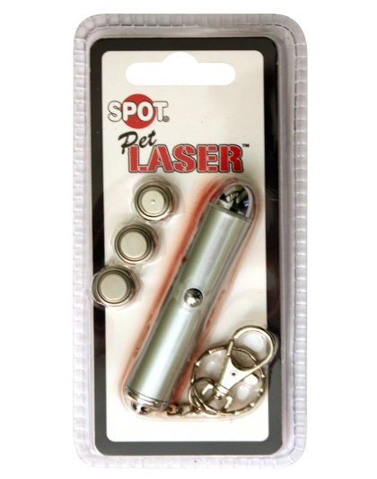 Spot Single Dot Laser Cat Toy Silver One Size